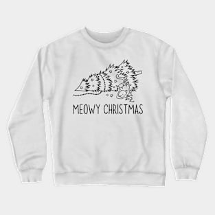 Christmas Cat Crewneck Sweatshirt